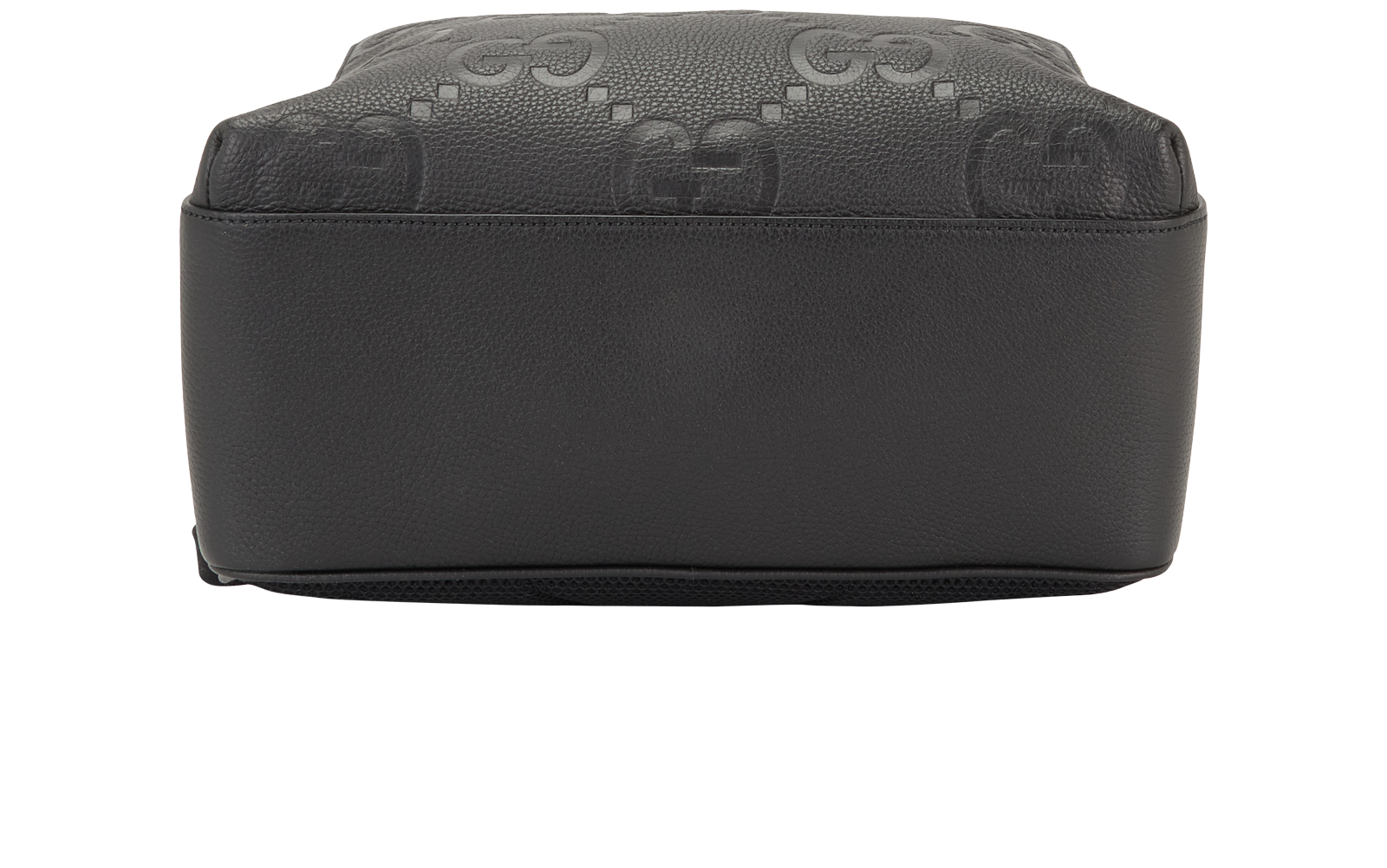 Jumbo GG Backpack, &pound;1,100, Handbags, Black, Leather, Top view